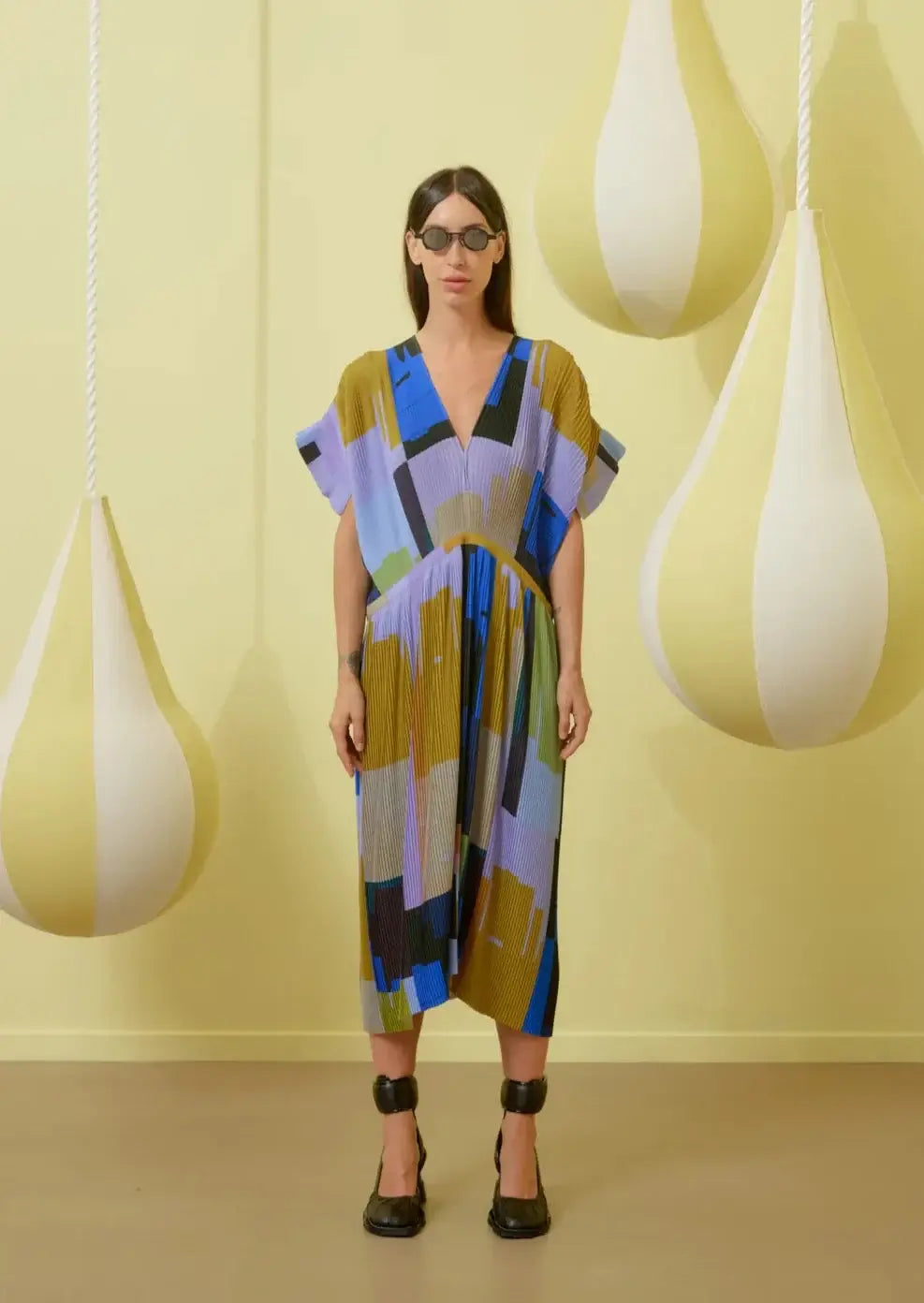 Henrik-Vibskov-Transit-Plisse-Dress