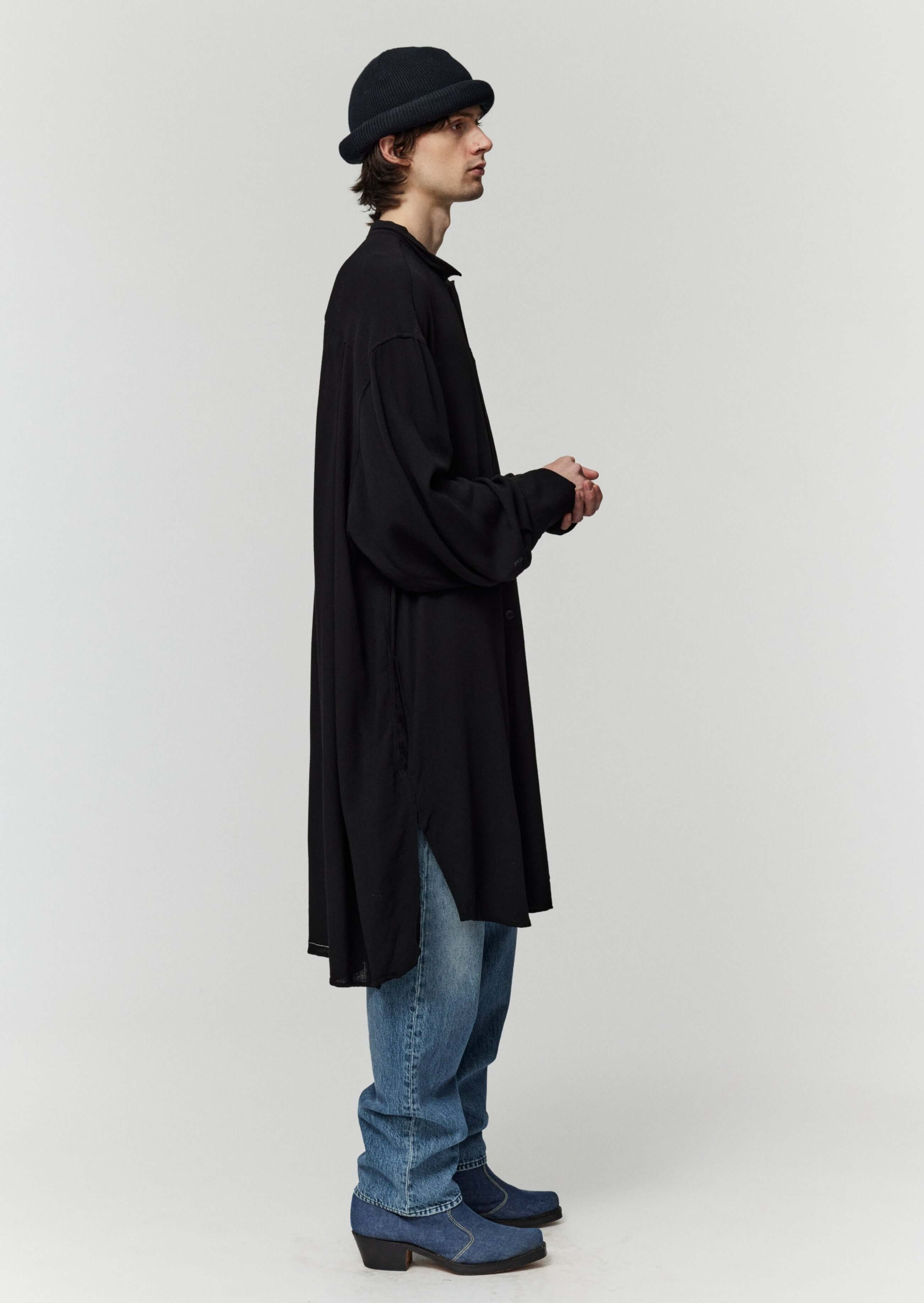 WORKO SHIRT black Adnym Atelier