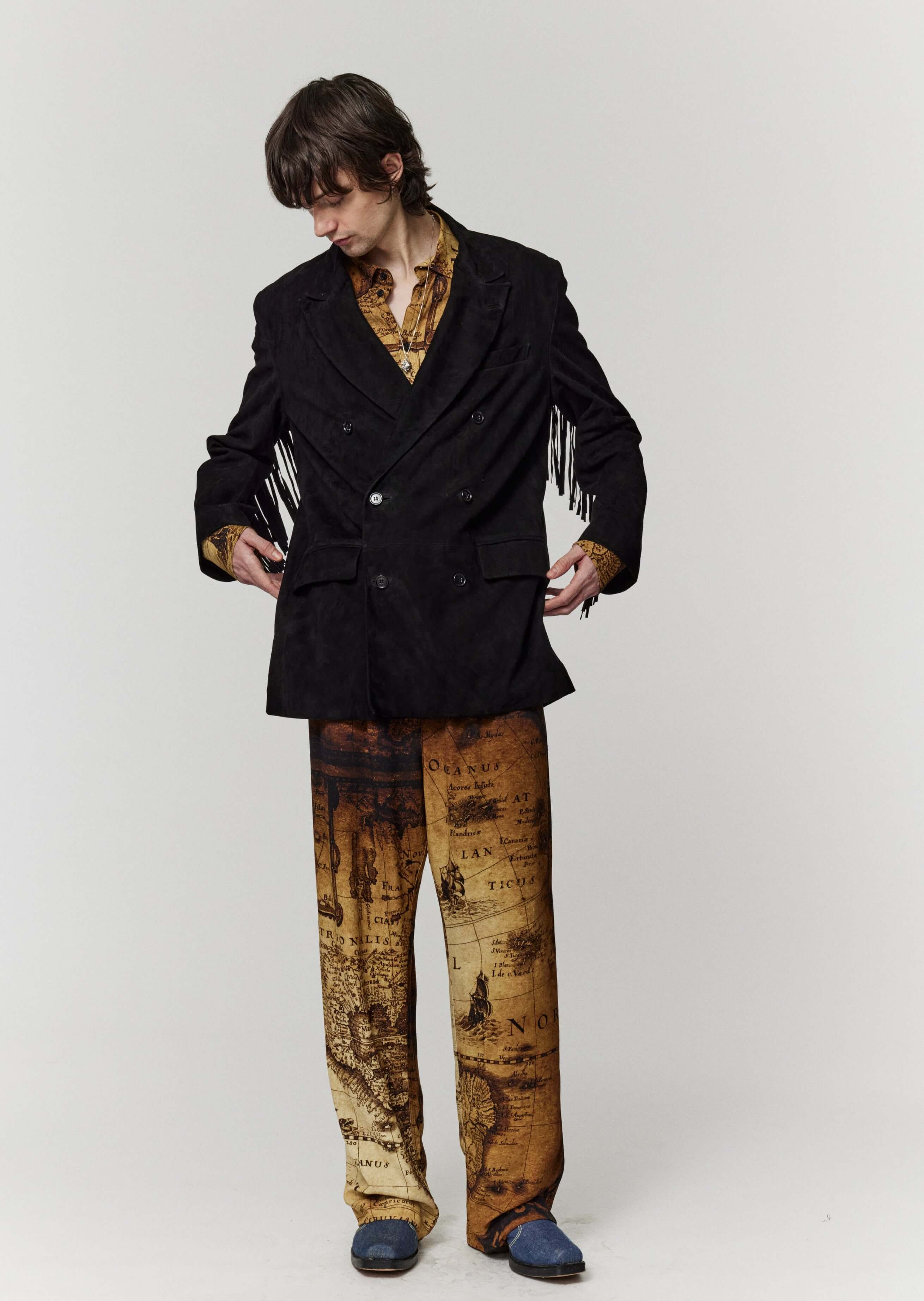 Rash Fringe Jacket Adnym Atelier