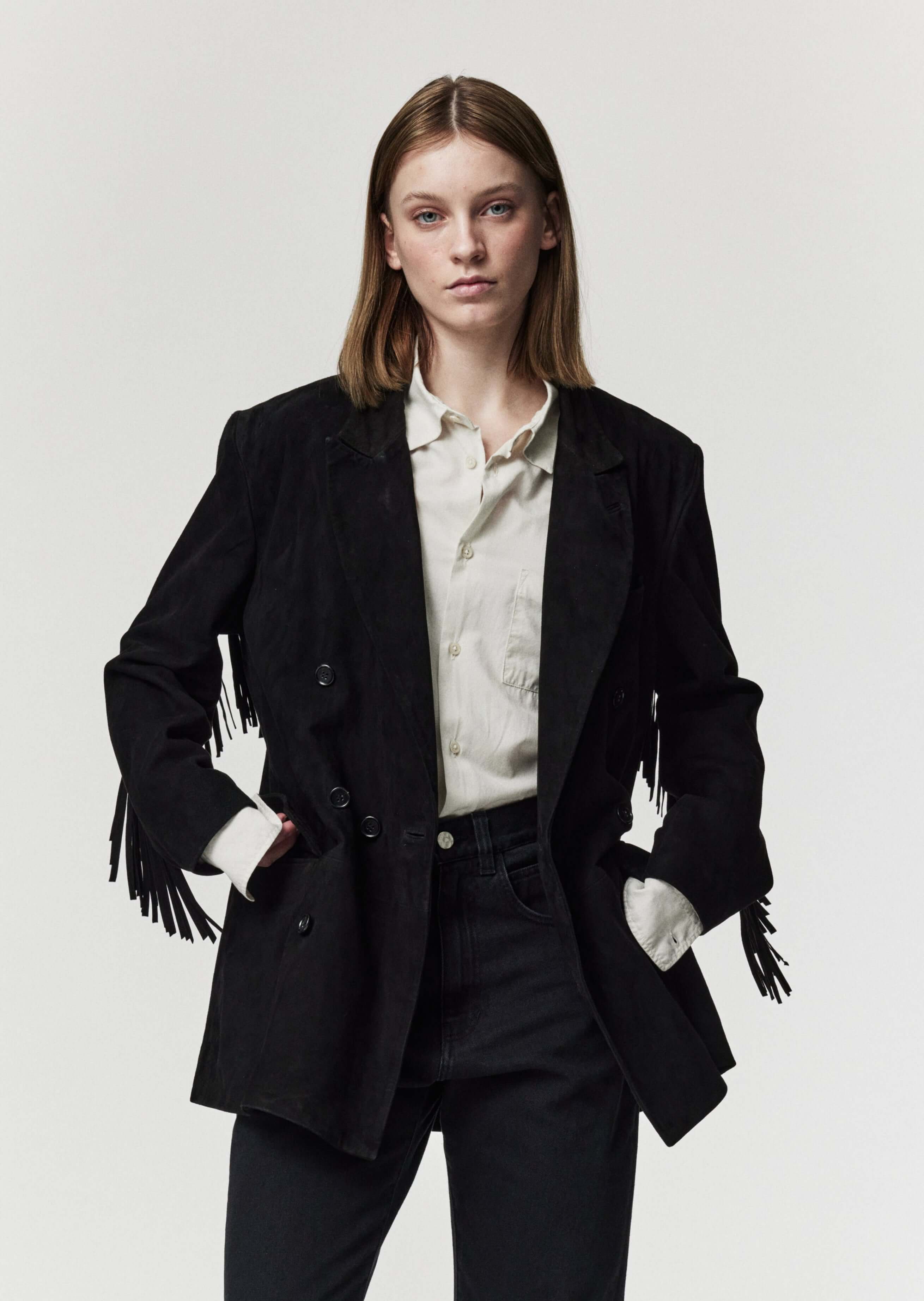 Rash Fringe Jacket Adnym Atelier