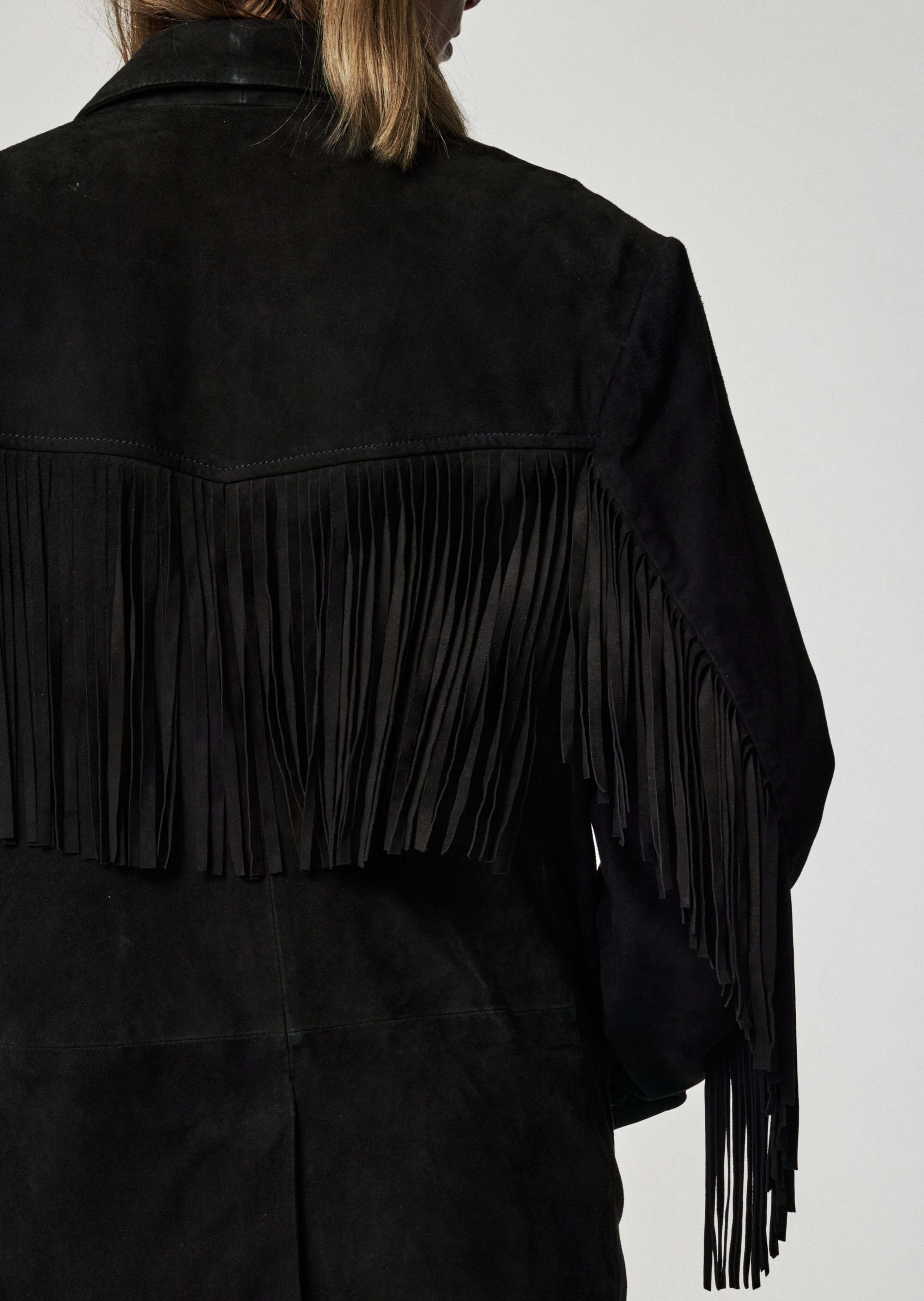 Rash Fringe Jacket Adnym Atelier
