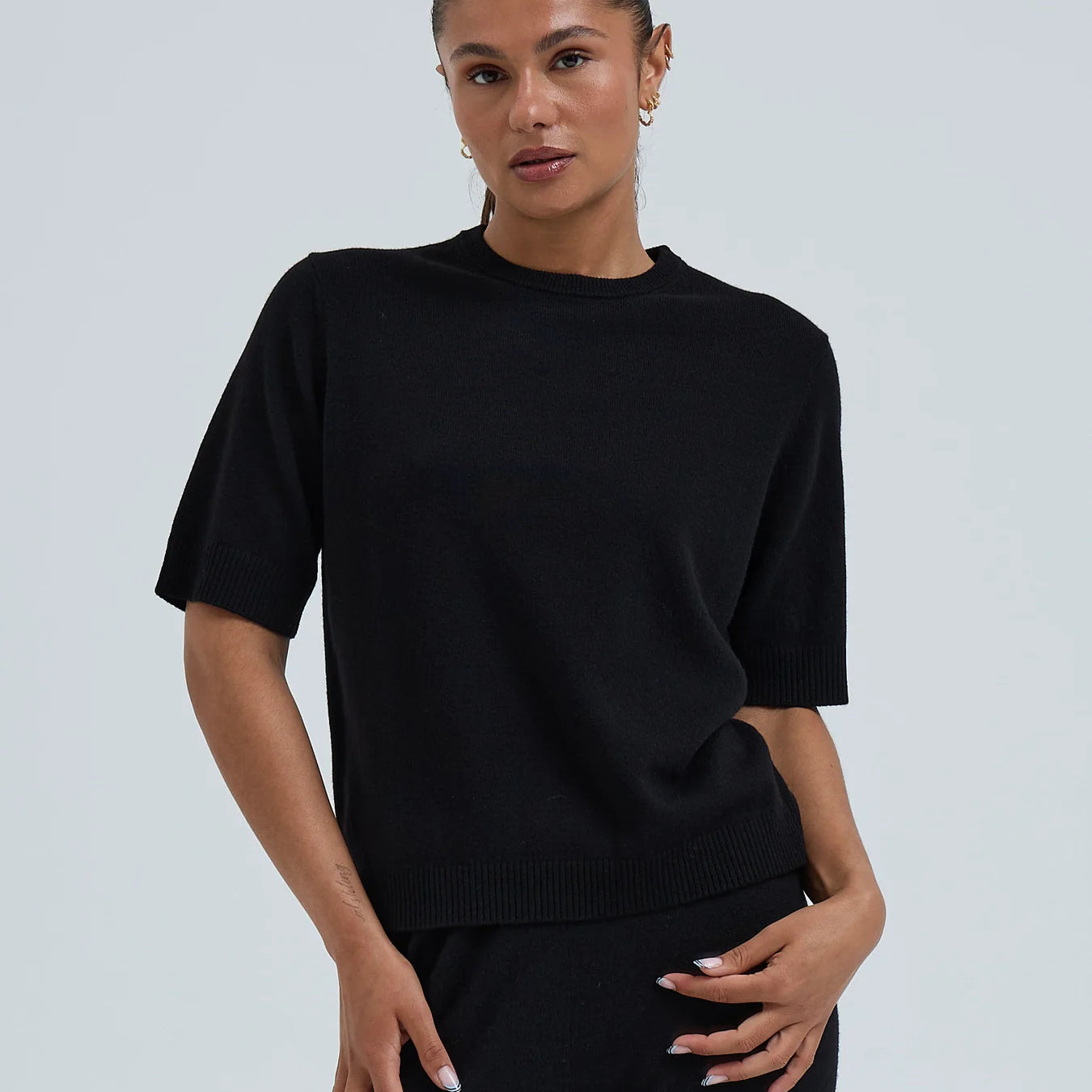 Wool Cashmere Classic T-shirt