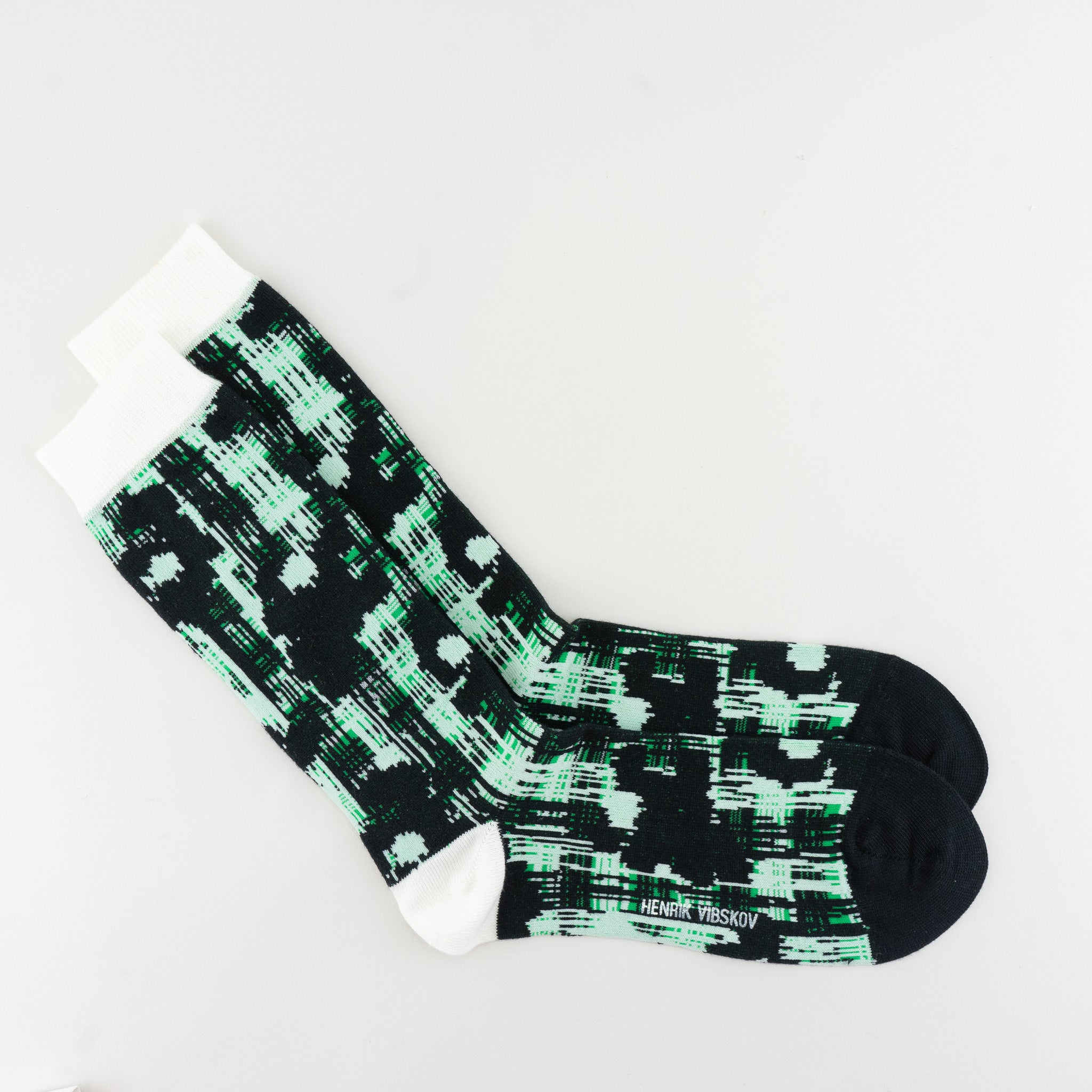 Henrik Vibskov-Flower Check Socks Femme