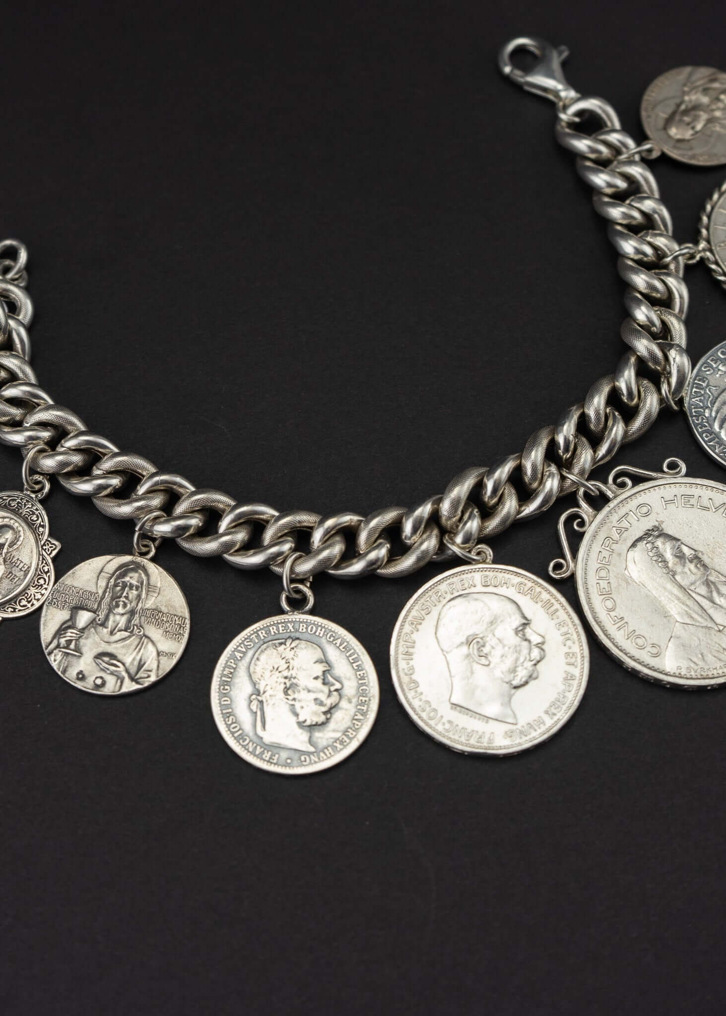 Vintage Münzarmband