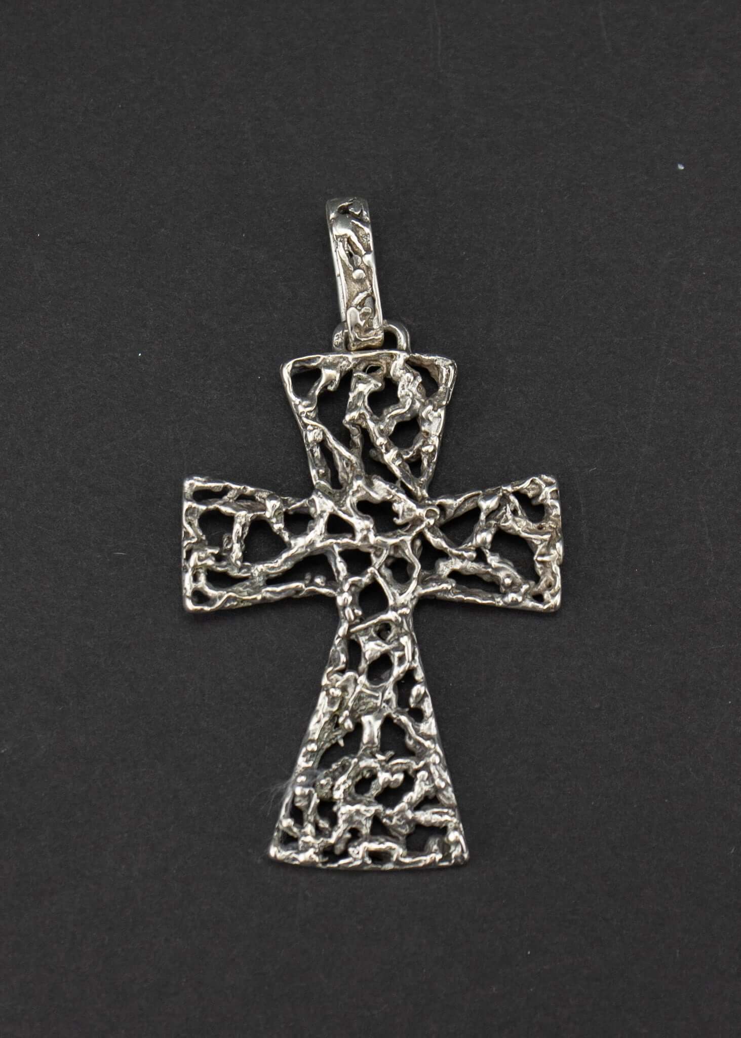 Silber Kreuz Anhänger