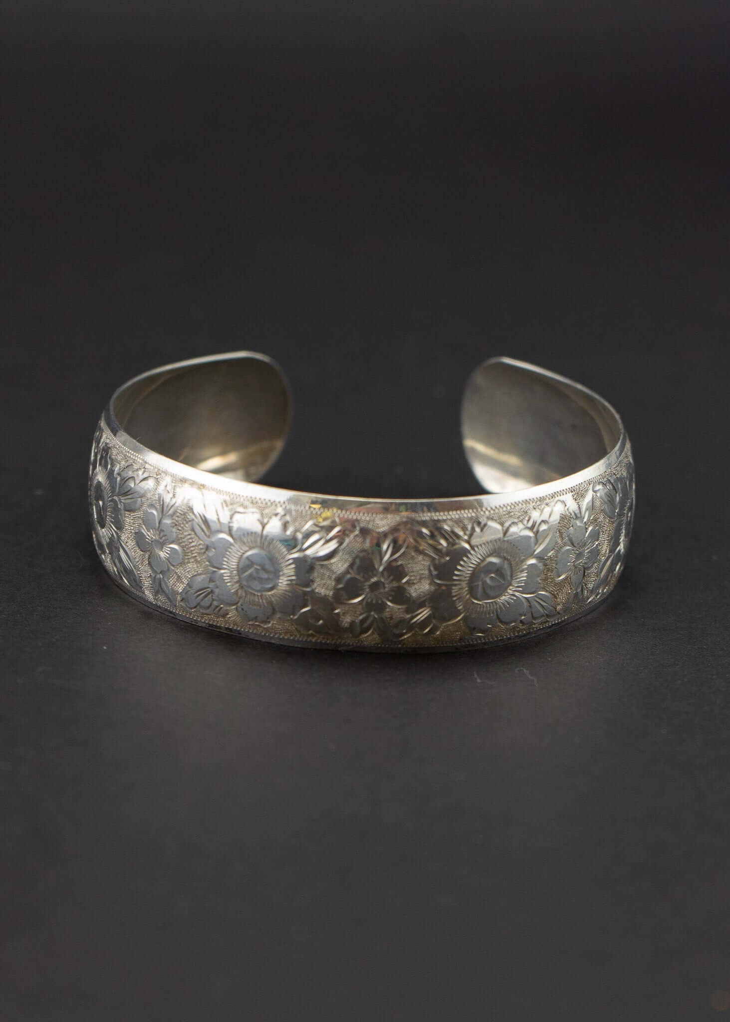 Art Deco Armreif Silber