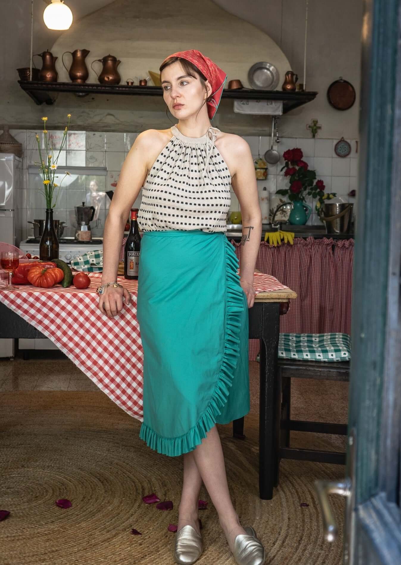 MODUS VIVENDI-Wrap Skirt Vesta