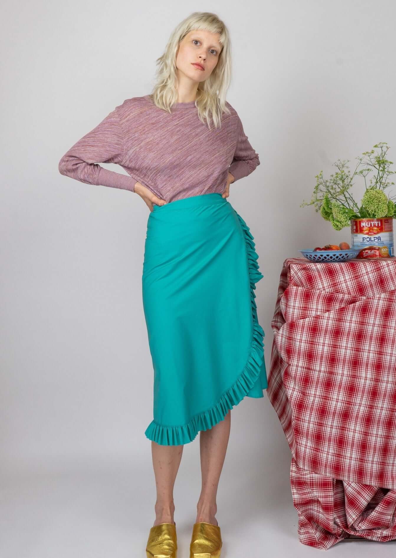 MODUS VIVENDI-Wrap Skirt Vesta