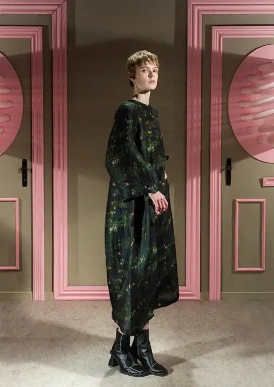 Henrik-Vibskov-Bind-Silk-Dress-Dark-Bouquet