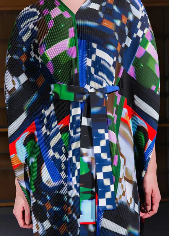 Henrik-Vibskov-Knight-Plisse-Kaftan-Kaleidoscope-Tetris