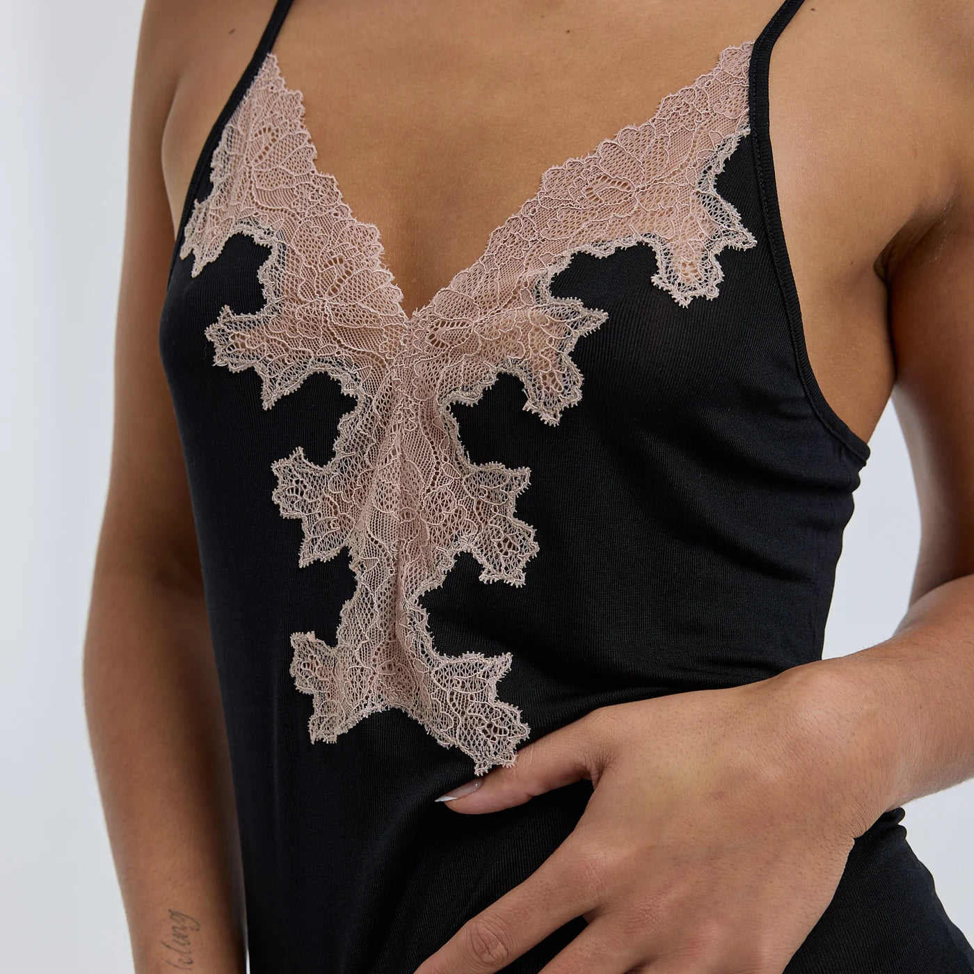 Lace Silk Slip