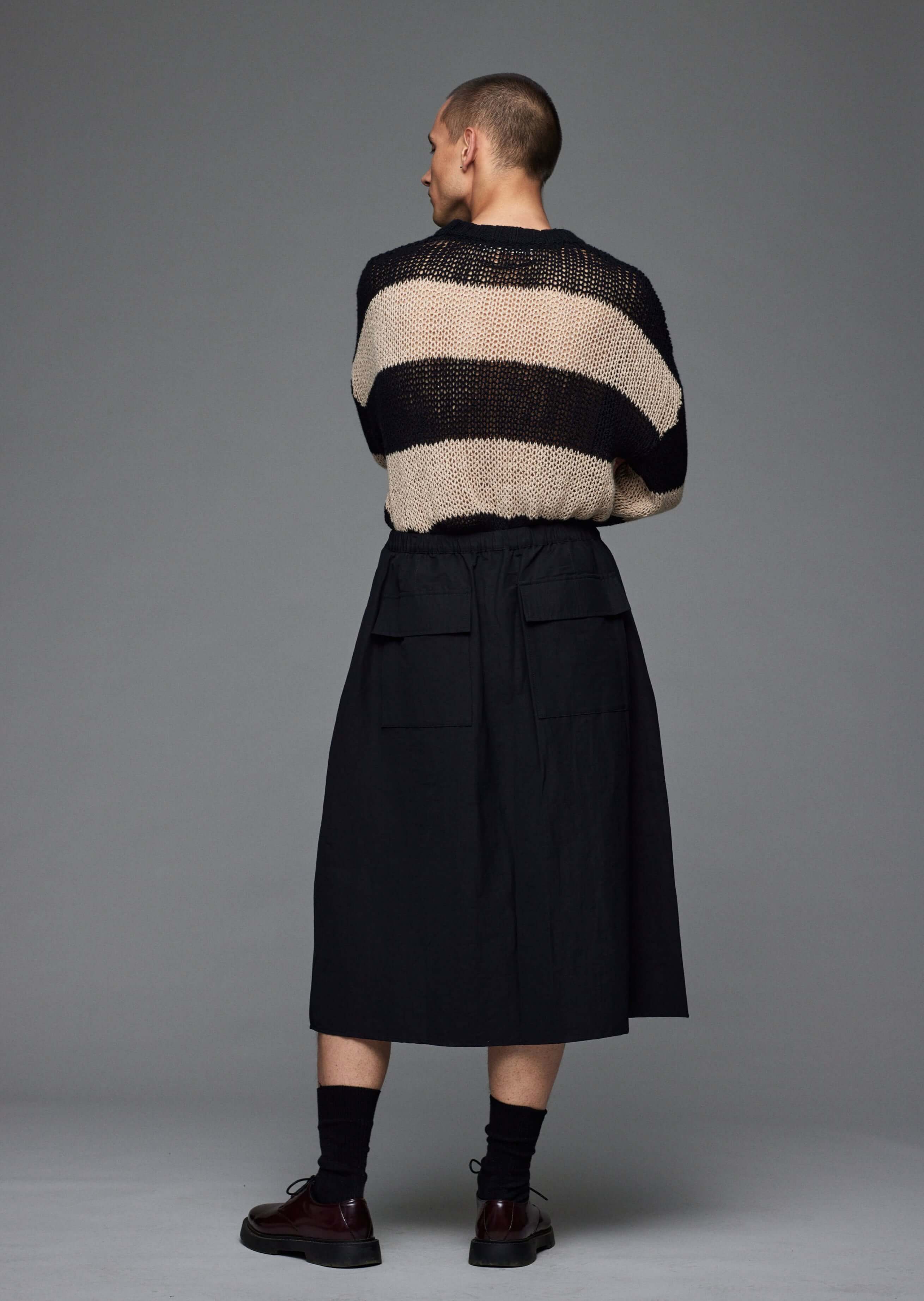 COMO KILT black Adnym Atelier