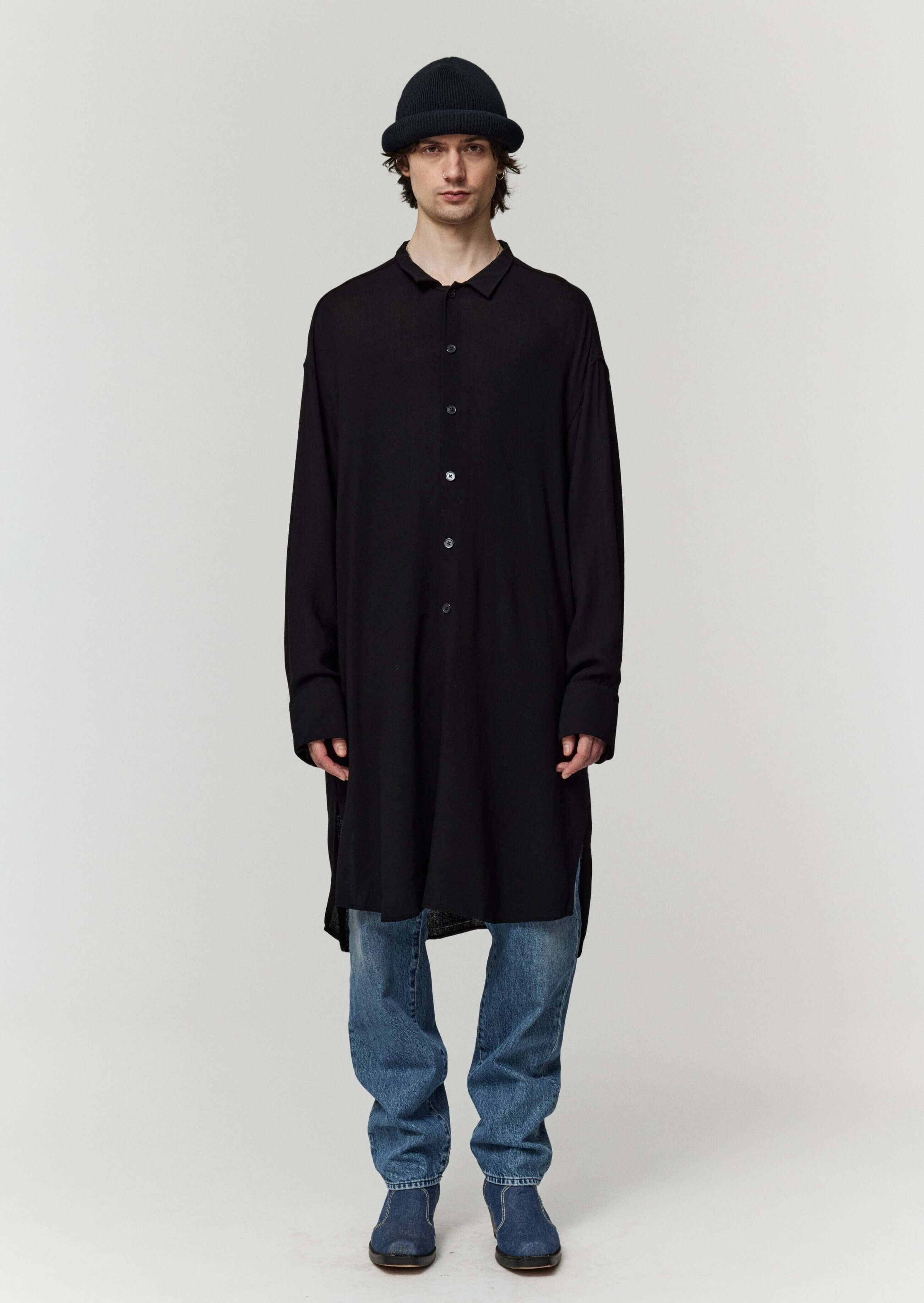 WORKO SHIRT black Adnym Atelier