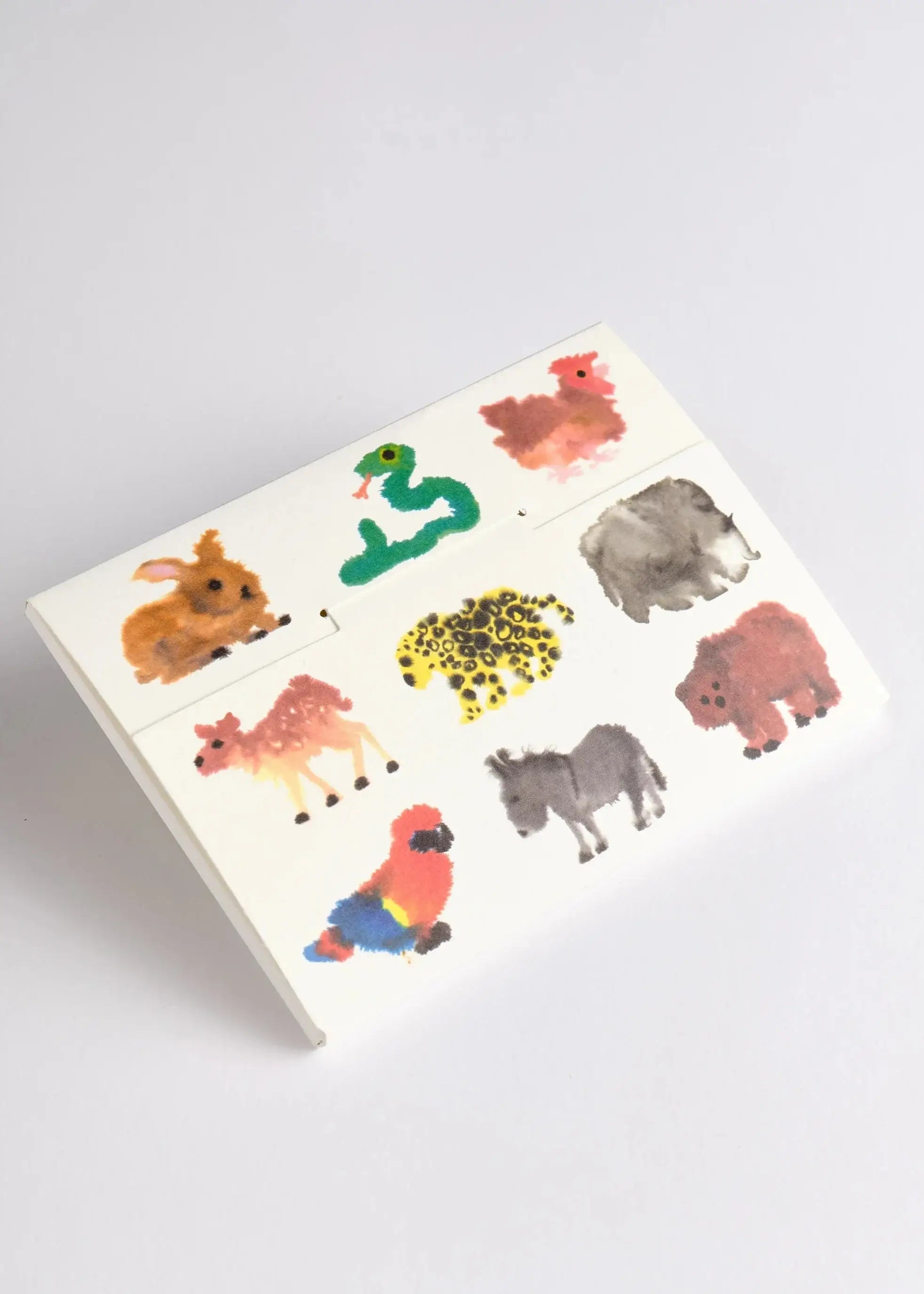 Rop van Mierlo-Wild Animals Postcards