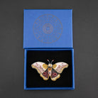 TROVELORE-Emperor Mopane Moth Brooch Pin
