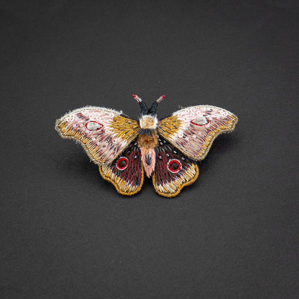 TROVELORE-Emperor Mopane Moth Brooch Pin