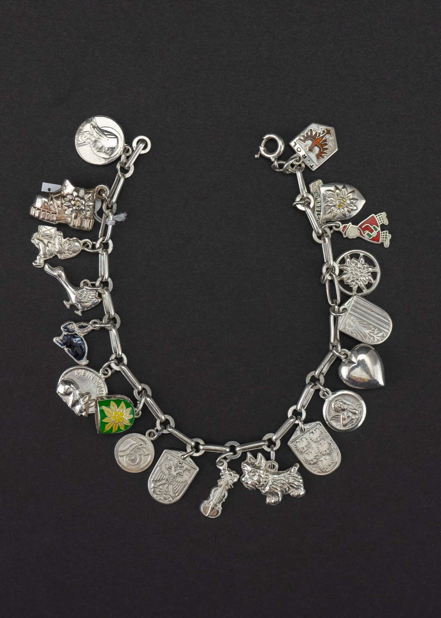 Vintage silber Bettelarmband