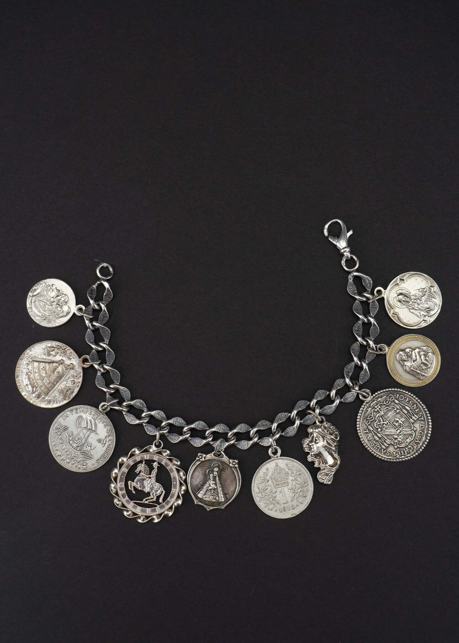 Vintage Münzarmband