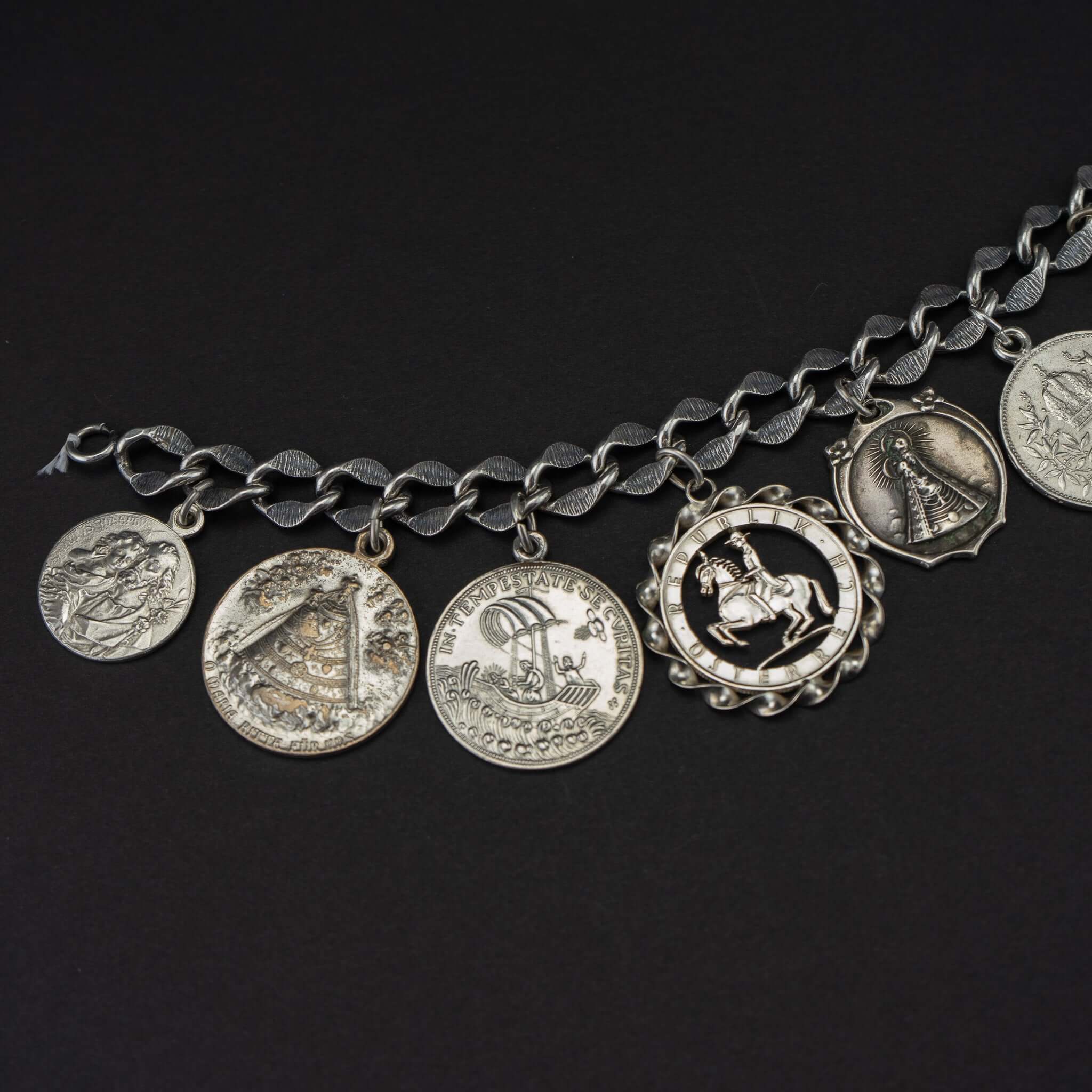 Vintage Münzarmband