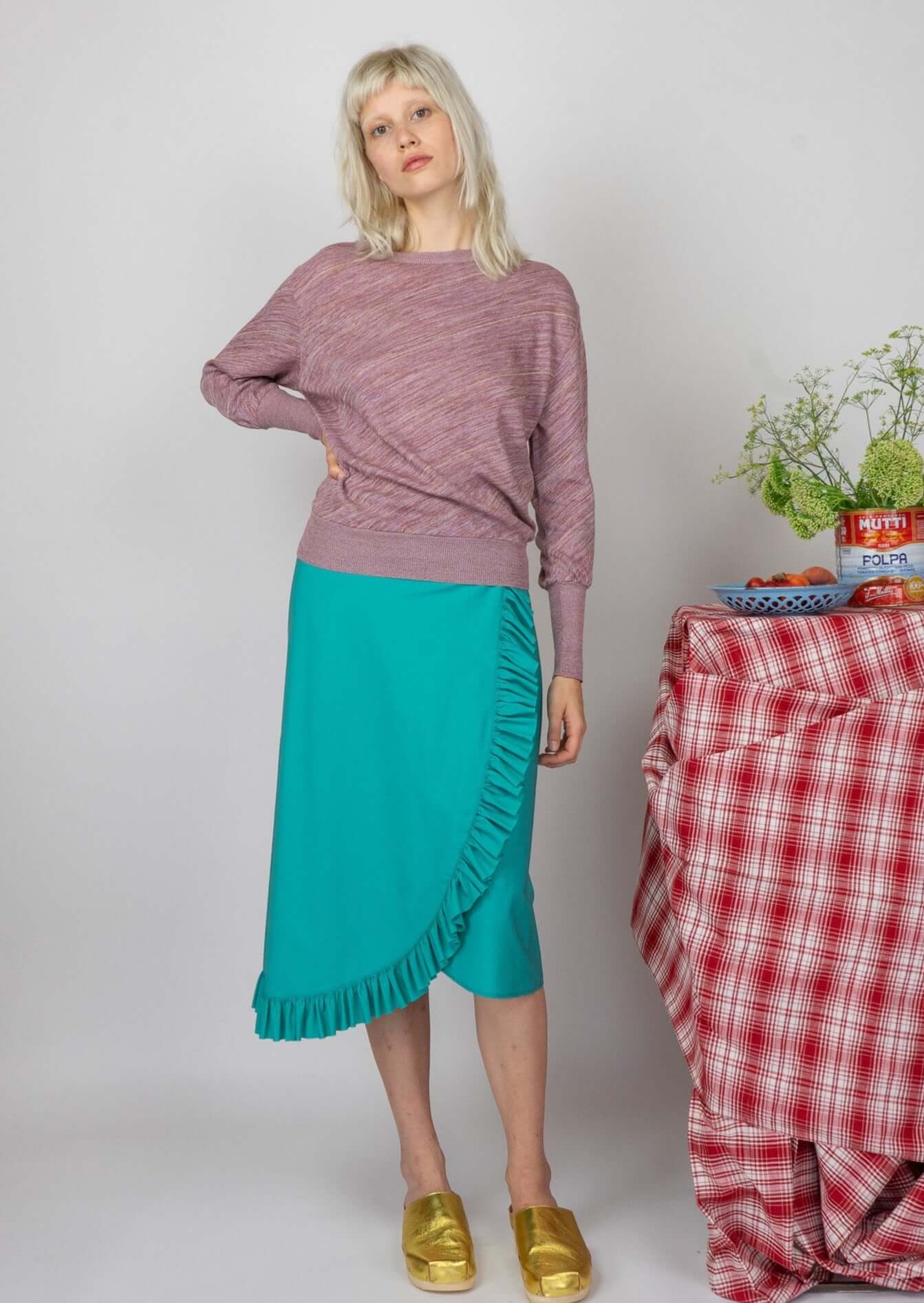 MODUS VIVENDI-Wrap Skirt Vesta