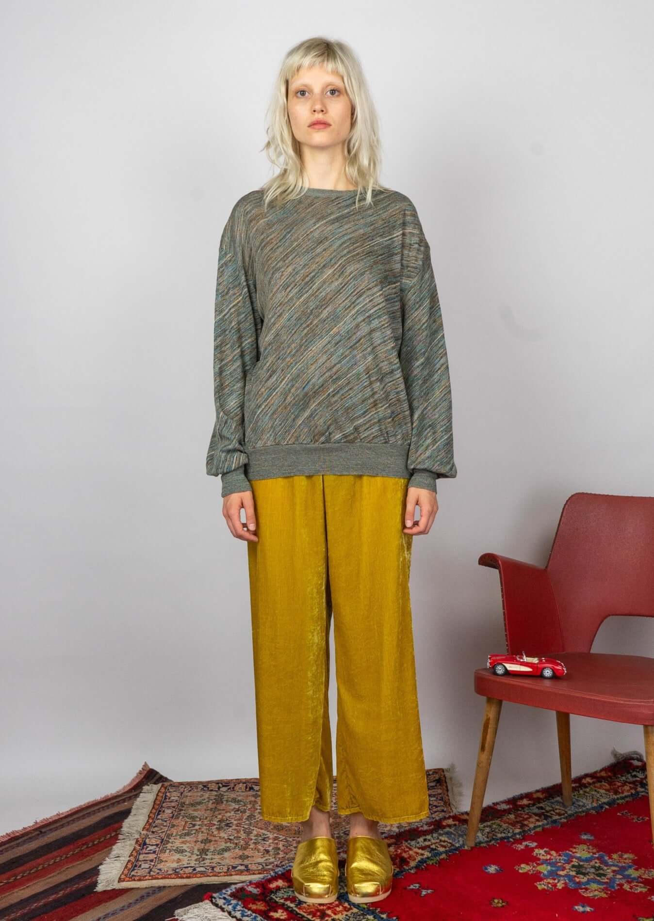 MODUS VIVENDI-Velvet Pants Simple