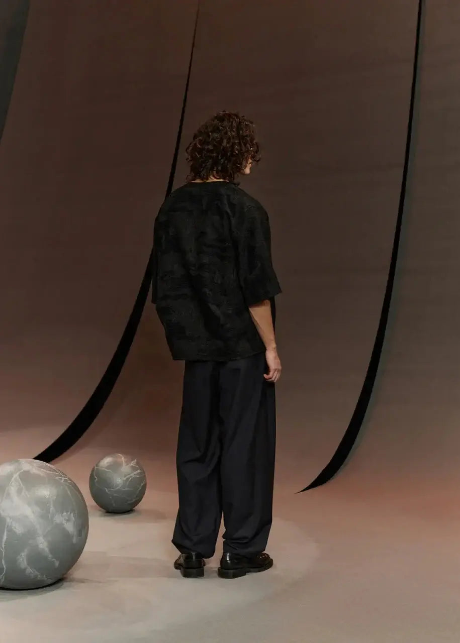 Henrik-Vibskov-Dart-Tee-Fishes-Black