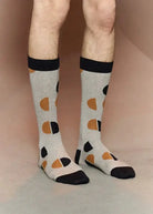 Henrik-Vibskov-Dot-Socks-Homme-Dot-Ecru