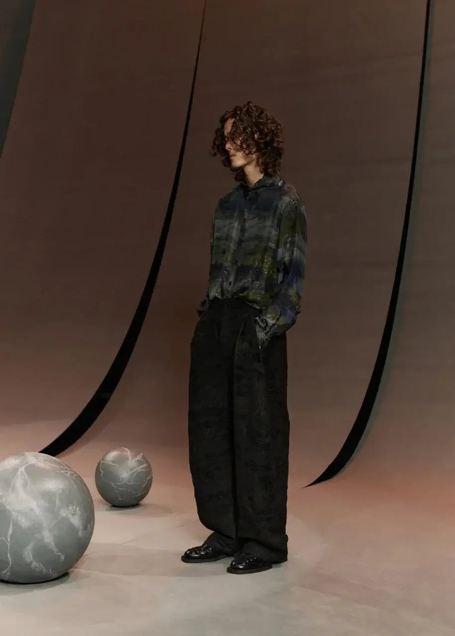 Henrik-Vibskov-One-Pants-Fishes-Black