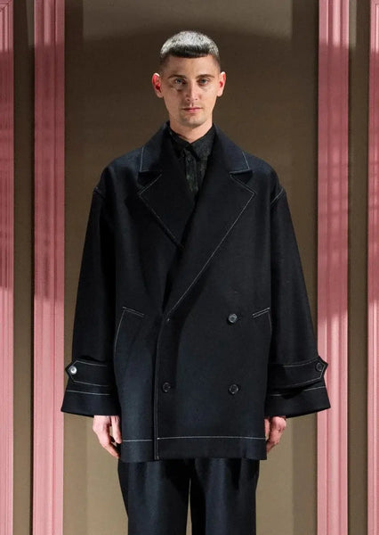 HENRIK VIBSKOV ジャガード ワンピース コート HENRIK VIBSKOV ジャガード ワンピース コート