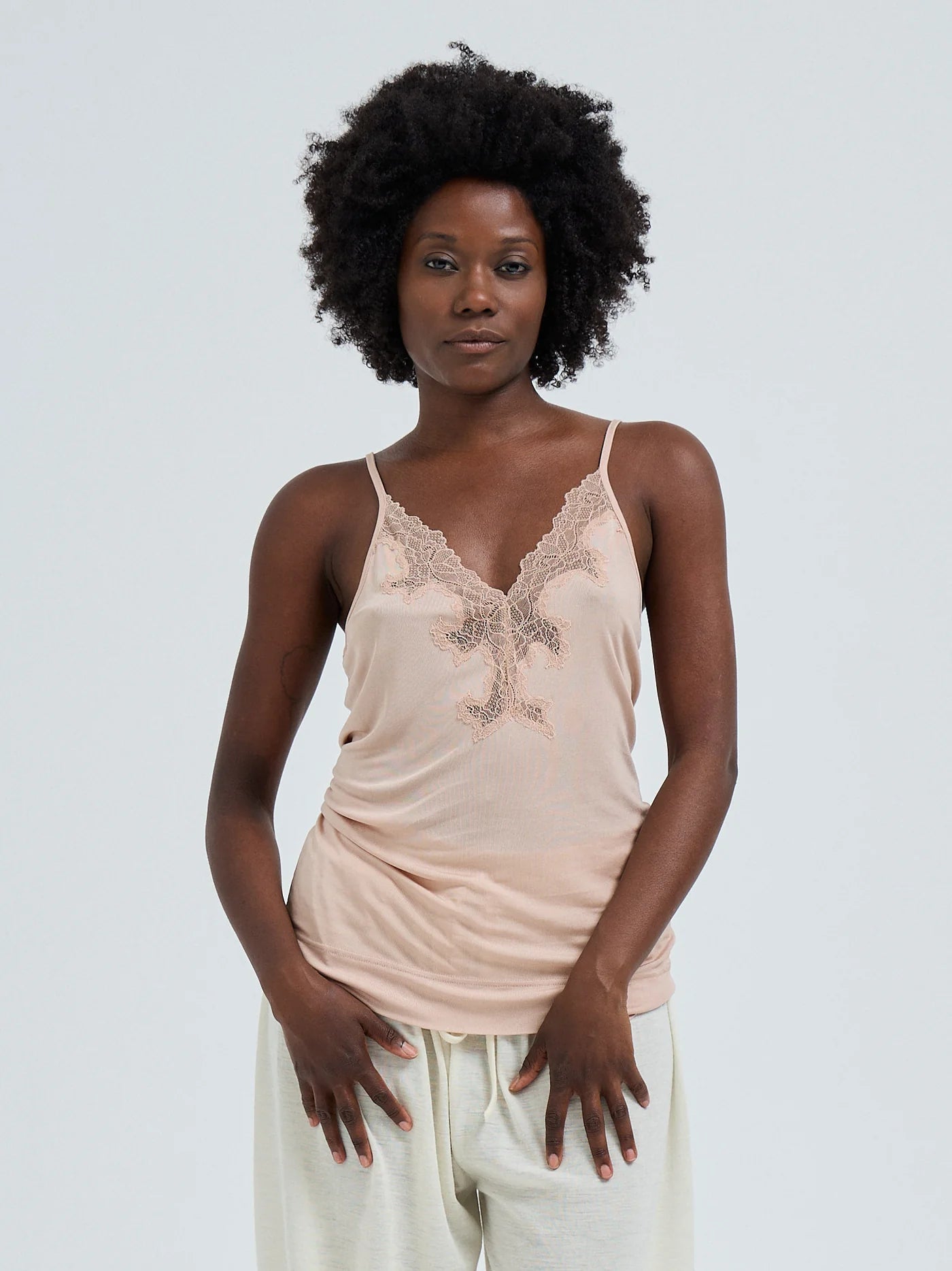 Lace Silk Cami