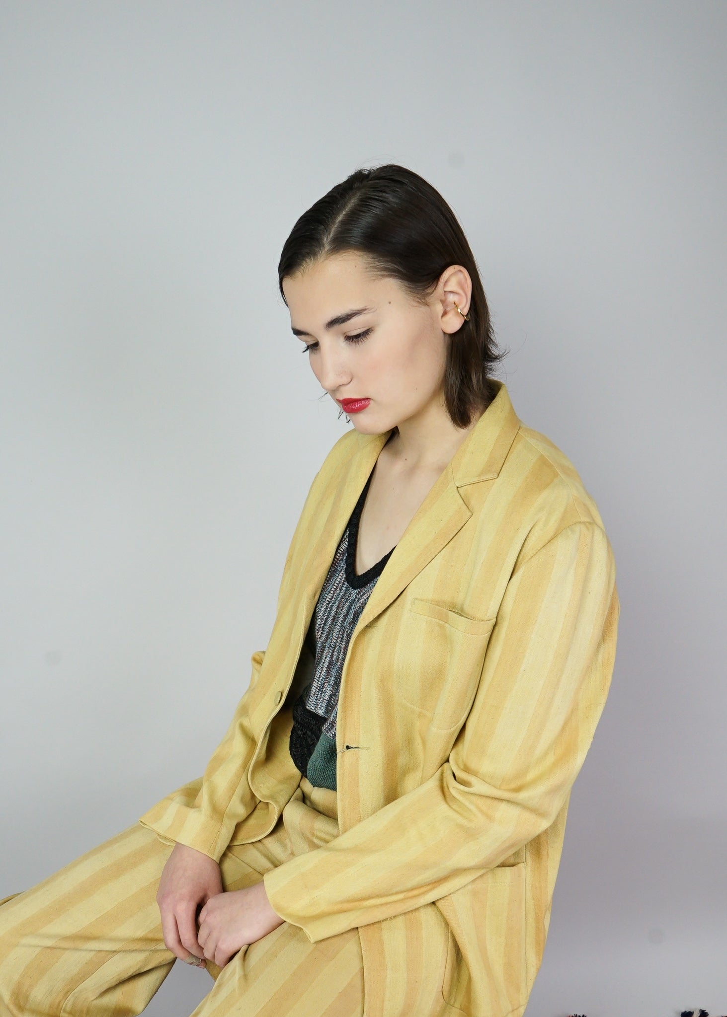 Jacket WORKER Organic Cotton, Hand Painted