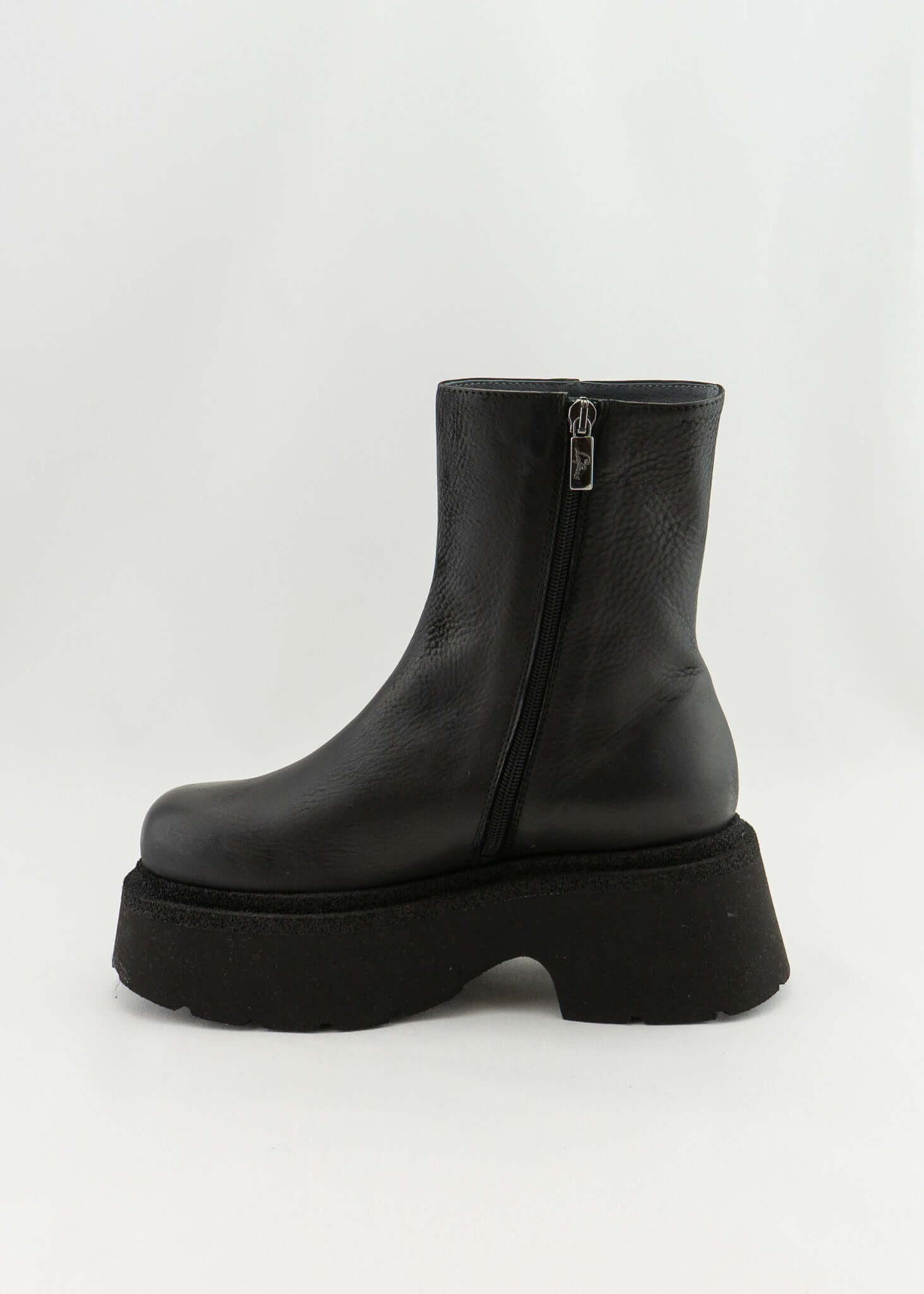 Boots mit Zipper 3108