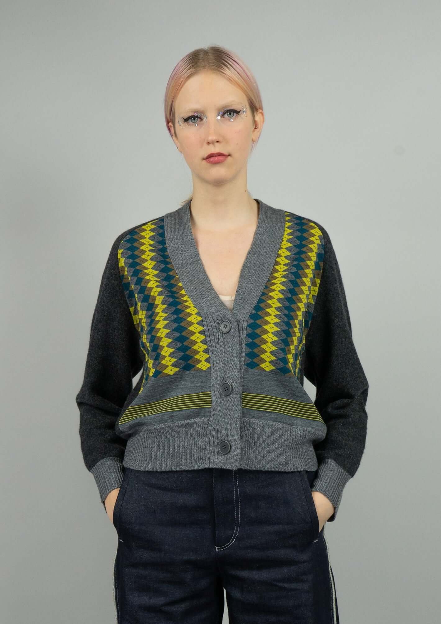 Cardigan V-Neck NF152-94A-2