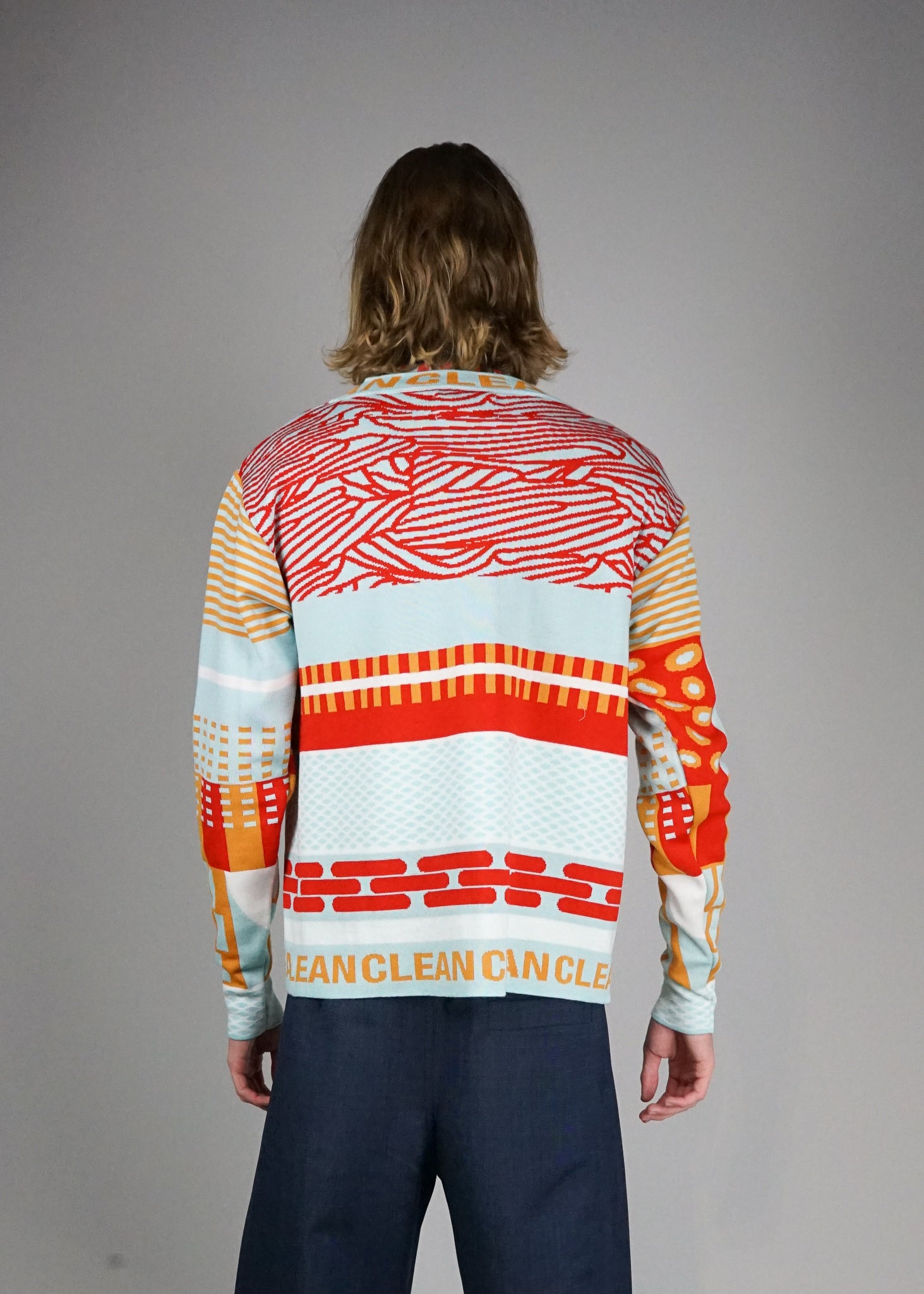 Clean Sweater Fresh Mint HInten Henrik Vibskov