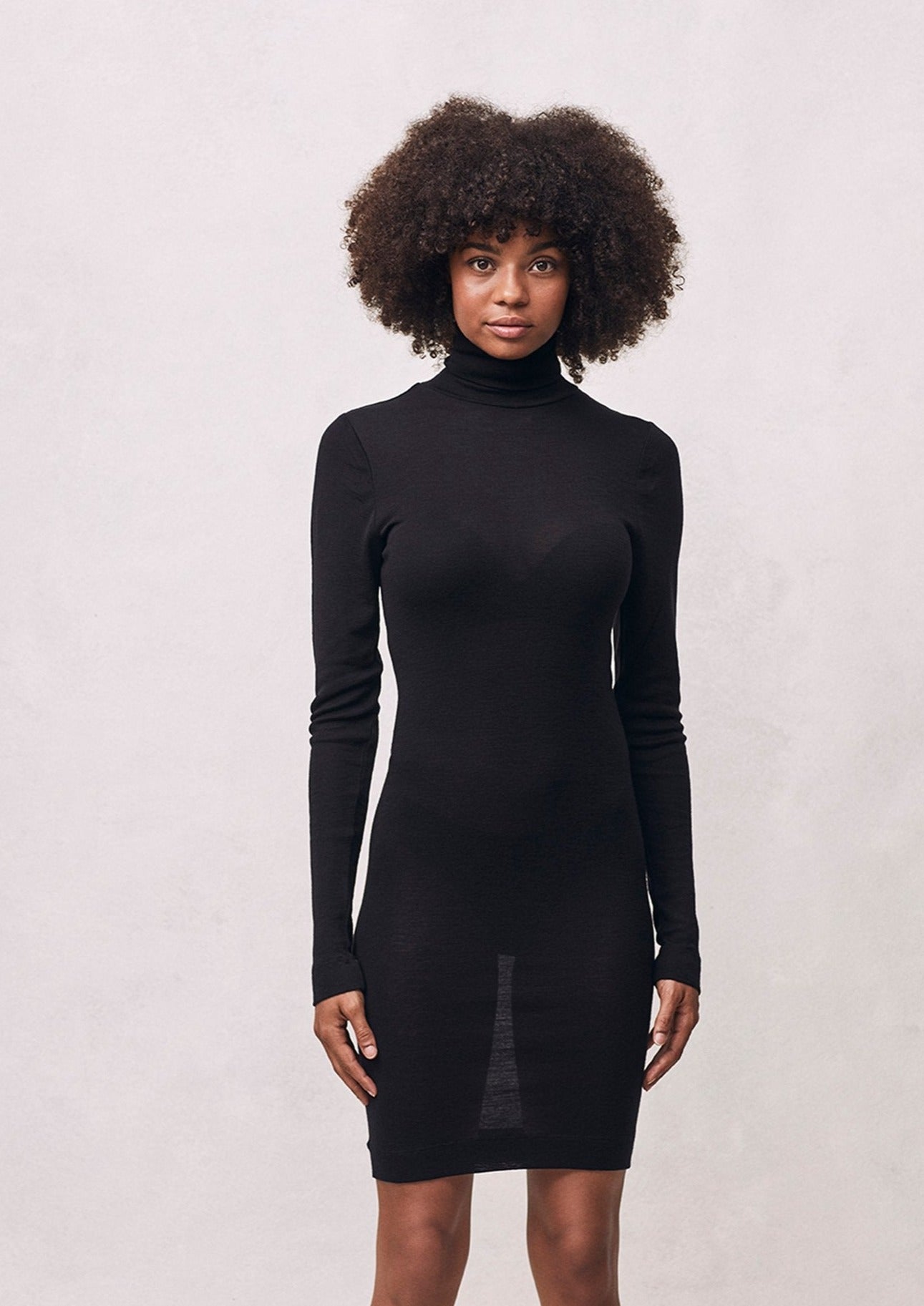 Roll Neck Dress Marisol Seamless Basic 