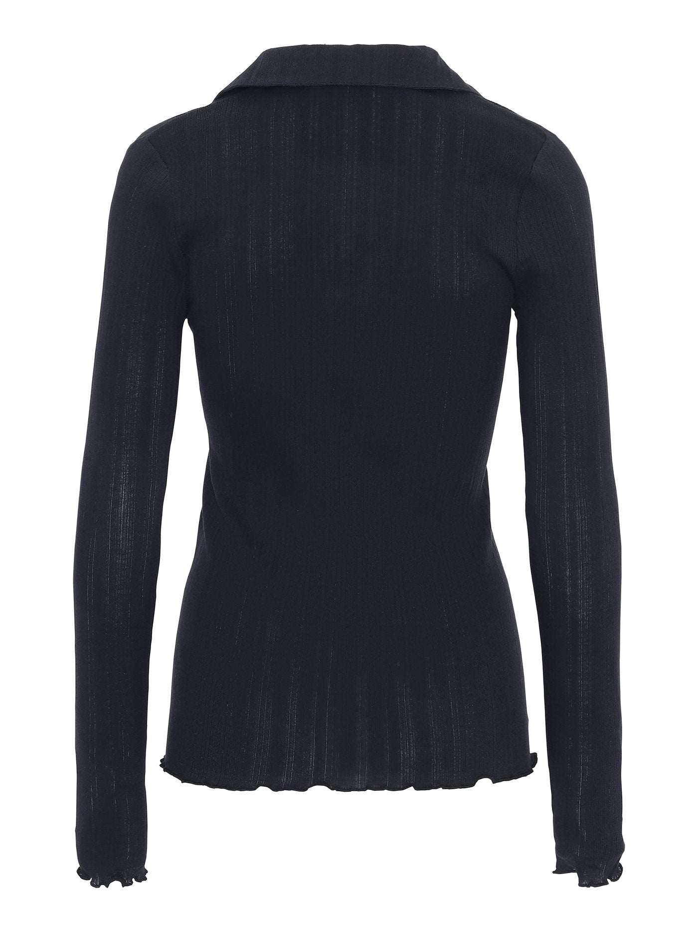 Long Sleeve Mellow Polo Seamless Basic