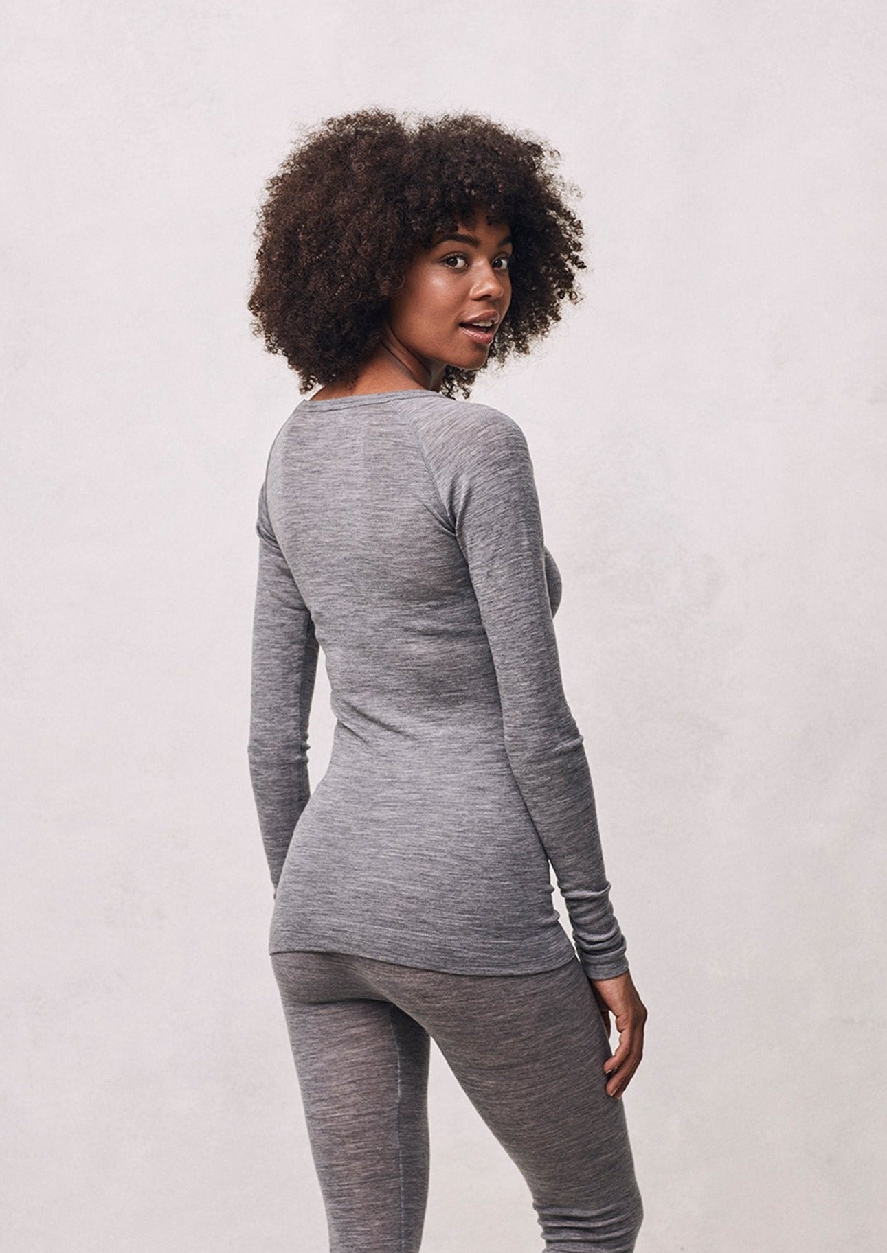 Long Sleeved T-Shirt Jade Seamless Basic
