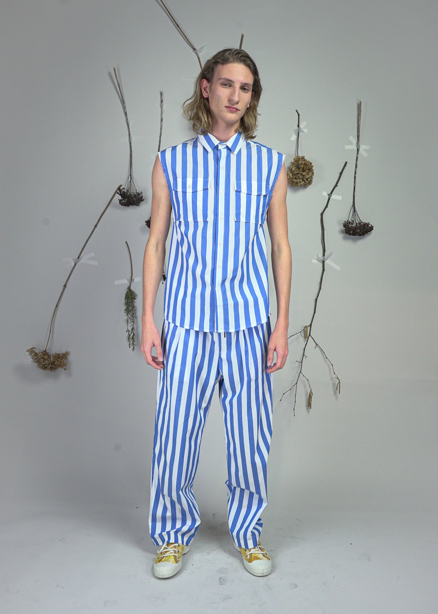 Stripe Raw Finish Shirt